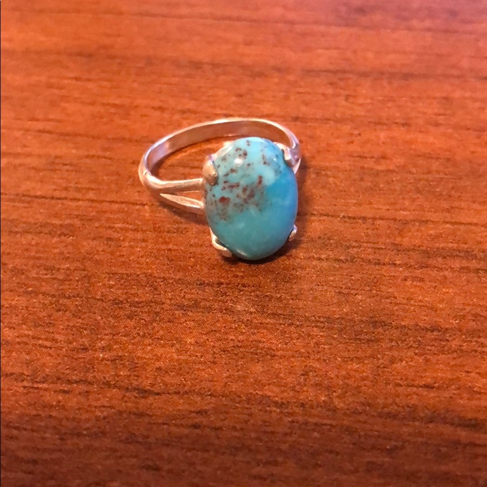 Silver & Turquoise Ring